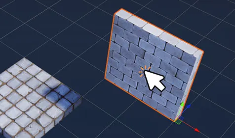 Selecting an Object in the Scene View